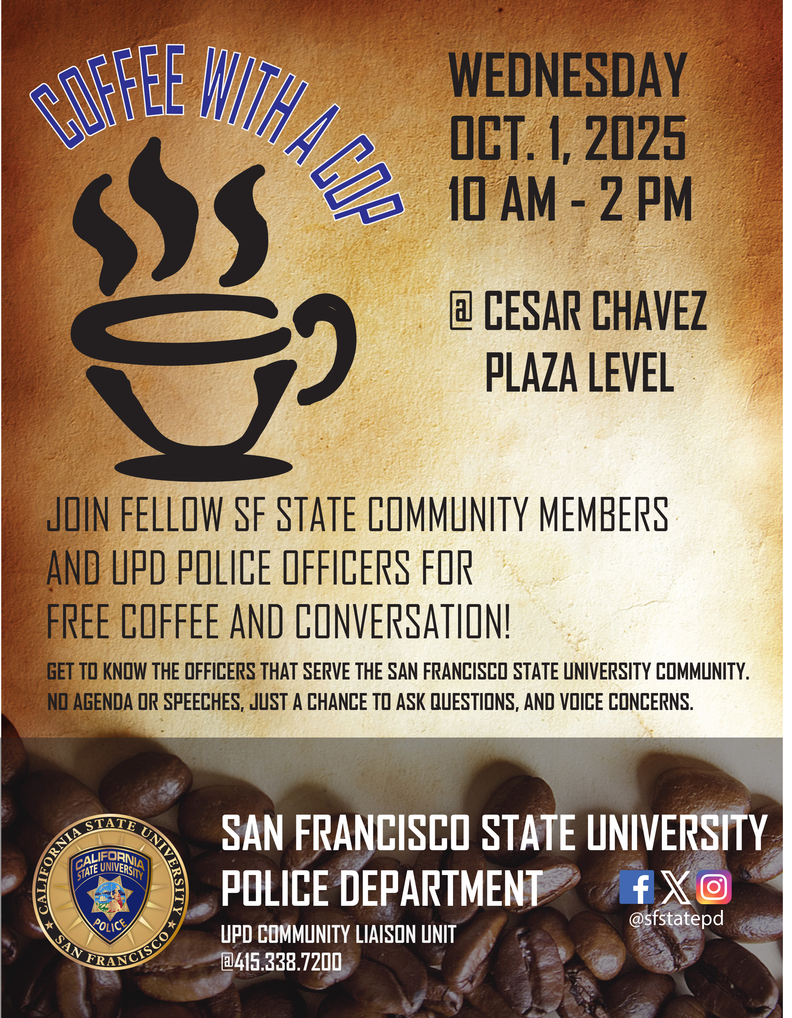 Coffee with a Cop